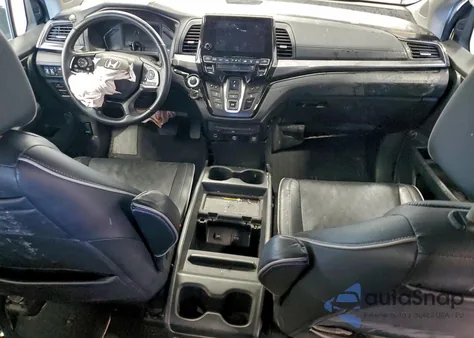 2022 Honda Odyssey Elite z USA, uszkodzony, nr VIN 5FNRL6H9XNB050255